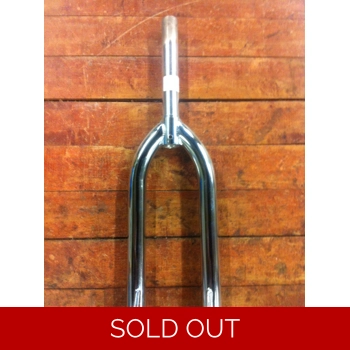 Aprebic Chrome 20in BMX Fork with Integrated Peg Mounts - NOS